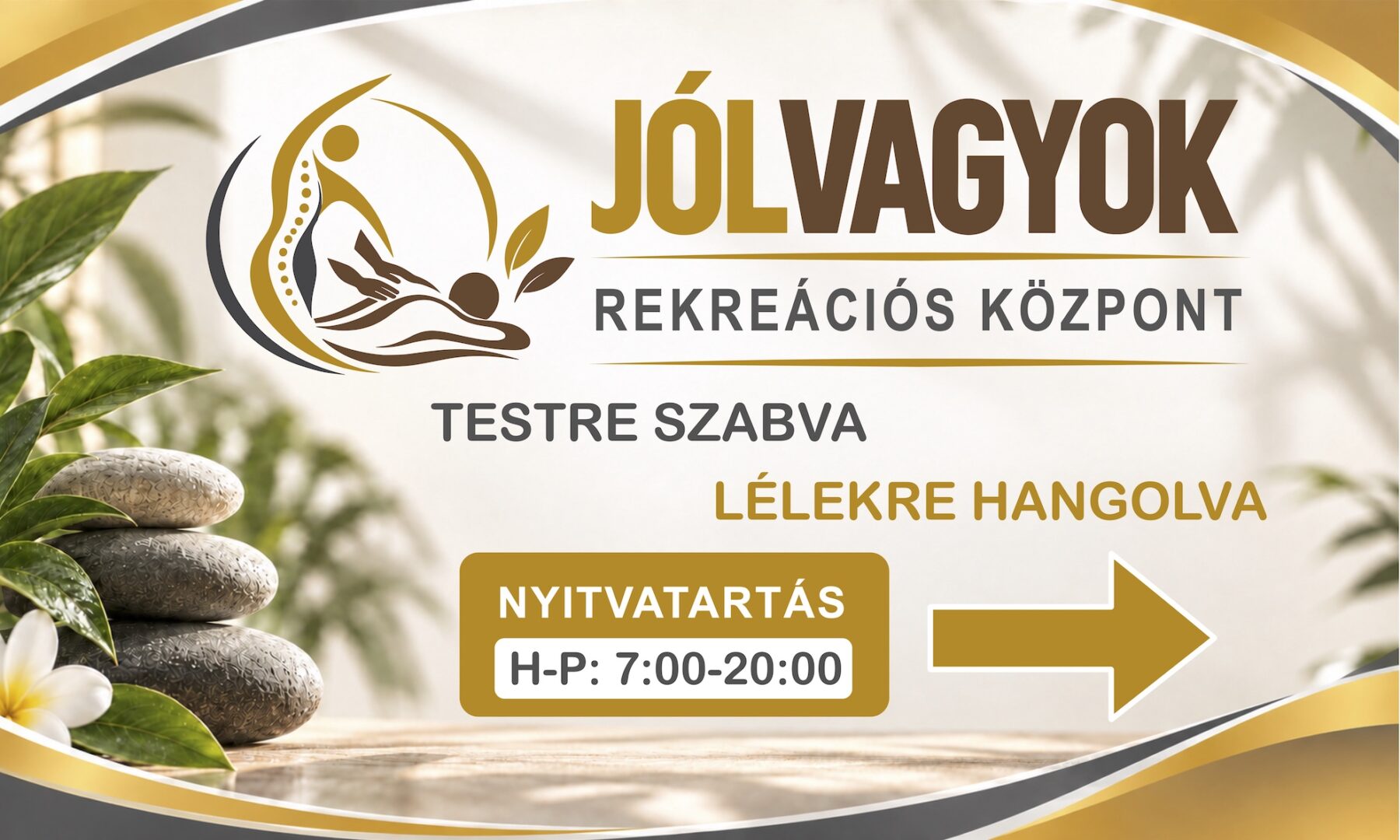 Jól vagyok! - rekreációs központ - Pécel - Gyógytorna, Masszázs